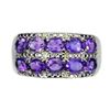 Image 3 : Natural  Amethyst Sapphire Ring