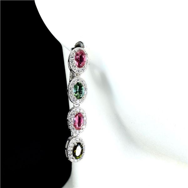 Natural Tourmaline Earrings