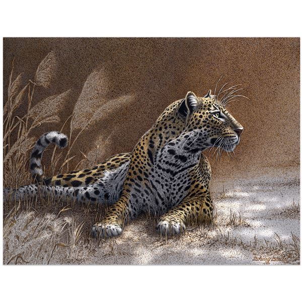 SHERRY STEELE: "Intrigued" - Framed S/N Giclée on Canvas by Sherry Steele