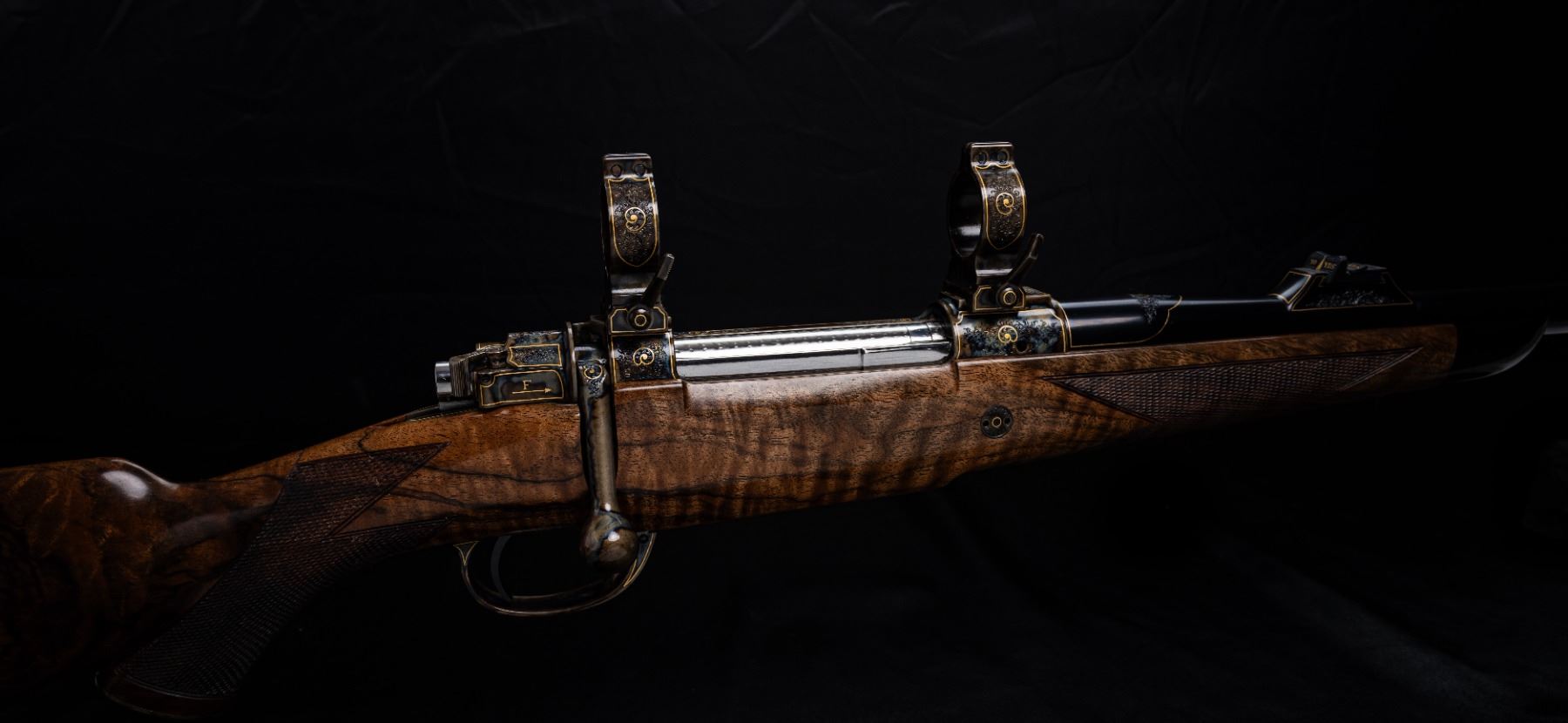 HEYM: 2024 DSC Convention Rifle - Heym USA Big Five Lion Bolt Action in ...