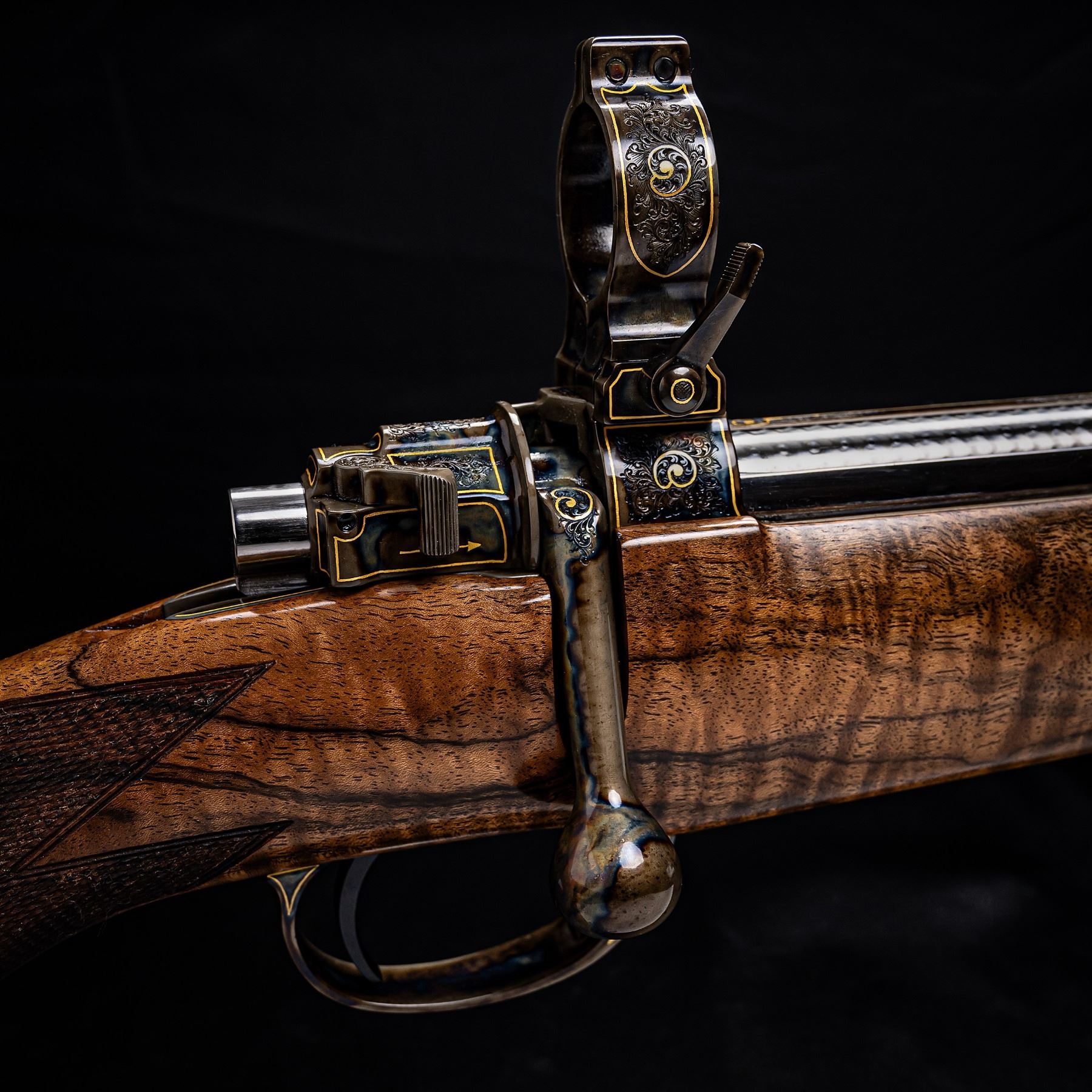 HEYM: 2024 DSC Convention Rifle - Heym USA Big Five Lion Bolt Action in ...