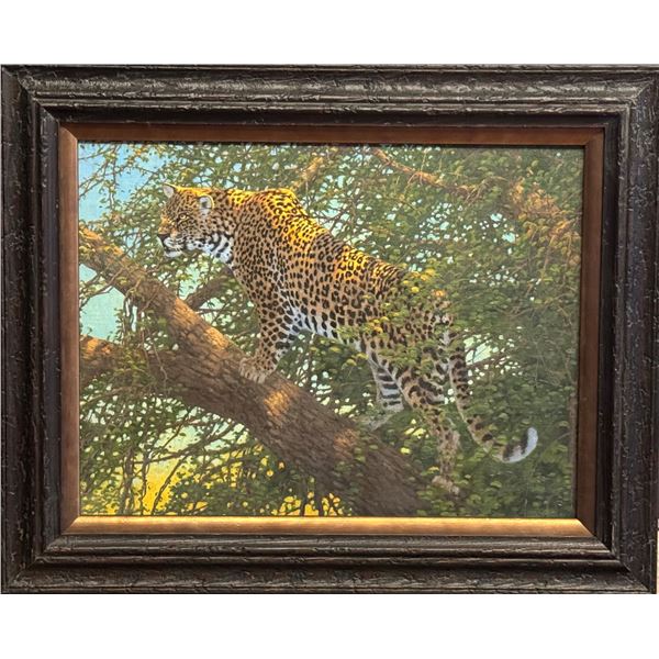 MICHAEL SIEVE (SPECIAL IN-ROOM ONLY BIDDING): Leopard Study - Original ...