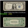 1935G $1 Blue Seal Silver Certificate Grades vf+