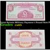 1962 Great Britain Military Payment 1 Pound Note P# M36A Grades Gem CU