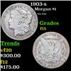 Image 1 : 1903-s Morgan Dollar $1 Grades f+