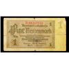 Image 2 : 1937 Germnay 1 RentenMark Note P# 173B Grades vf+