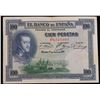 Image 2 : 1925 Spain 100 Pesetas Note P# 69C Grades Select AU