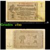 Image 1 : 1937 Germnay 1 RentenMark Note P# 173B Grades vf++