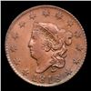 Image 2 : 1818 Coronet Head Large Cent 1c Grades Choice AU/BU Slider