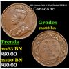 Image 1 : 1915 Canada Cent 1c King George V KM-21 Grades Select Unc BN