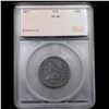 Image 4 : ***Auction Highlight*** 1811 Classic Head half cent C-2 1/2c Graded xf40 By SEGS (fc)