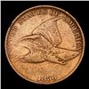 Image 2 : 1858 LL Flying Eagle Cent 1c Grades xf