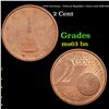 Image 1 : 2002 Germany - Federal Republic 2 Euro Cent KM-208 Grades Select Unc BN