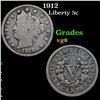 Image 1 : 1912 Liberty Nickel 5c Grades vg, very good