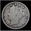 Image 2 : 1912 Liberty Nickel 5c Grades vg, very good