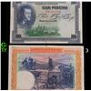 Image 1 : 1925 Spain 100 Pesetas Note P# 69C Grades vf++