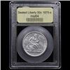 Image 4 : ***Auction Highlight*** 1875-s Seated Half Dollar 50c Graded Choice Unc BY USCG (fc)