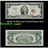 Image 1 : 1963A $2 Red seal United States Note Grades Select CU