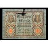 Image 2 : 1920 Germany 100 Mark Note P# 69A Grades f+