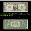 Image 1 : 1963B $1 'Barr Note' Federal Reserve Note Grades vf++