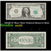 Image 1 : 1963B $1 'Barr Note' Federal Reserve Note Grades Select AU