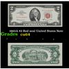 Image 1 : 1963A $2 Red seal United States Note Grades Choice CU