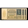 Image 2 : set of 3 consecutive 1922 Germny 10,000 Mark Vampire Note P# 72 Grades CU