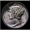 Image 2 : 1945-p Mercury Dime 10c Grades GEM+ Unc