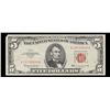 Image 2 : 1963 $5 Red seal United States Note Grades vf++