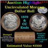 Image 1 : ***Auction Highlight*** 1879 & CC Uncirculated Morgan Dollar Shotgun Roll (fc)