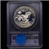 Image 3 : Proof 1974-s Silver Eisenhower Dollar $1 Graded ms69+ dmpl By SEGS