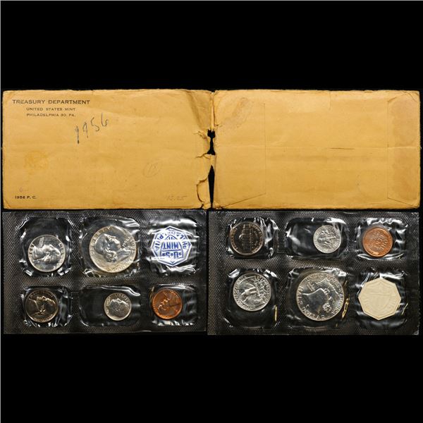 Original 1956 United States Mint Proof Set