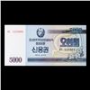 Image 2 : 2003 North Korea 5,000 Won Note Grades Gem++ CU