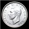 Image 2 : 1941 Silver Great Britain 6 Pence KM-852 Grades Select Unc