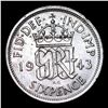 Image 3 : 1941 Silver Great Britain 6 Pence KM-852 Grades Select Unc