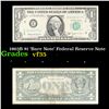 Image 1 : 1963B $1 'Barr Note' Federal Reserve Note Grades vf++