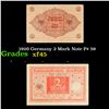 Image 1 : 1920 Germany 2 Mark Note P# 59 Grades xf+