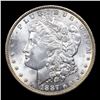 Image 2 : 1887-p Morgan Dollar $1 Grades GEM+ Unc