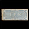 Image 3 : 1864 $10 Confederate Note, T68 Grades vf++