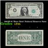 Image 1 : 1963B $1 'Barr Note' Federal Reserve Note Grades vf++