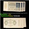 Image 1 : Set of 3 Concecutive 1922 Germany 10,000 Mark Vampire Note P# 71 Grades CU