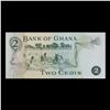 Image 3 : 1972-1978 Ghana 2 Cedis Note P# 14C Grades Gem++ CU