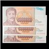 Image 2 : Set of 2 Concecutive 1993 Yugoslavia 5,000,000 Dinara Note P# 132 Grades CU