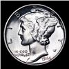 Image 2 : 1944-p Mercury Dime 10c Grades GEM Unc