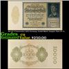 Image 1 : Set of 3 Concecutive 1922 Germany 10,000 Mark Vampire Note P# 71 Grades CU