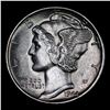 Image 2 : 1944-d Mercury Dime 10c Grades GEM+ Unc
