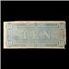 Image 3 : 1864 $10 Confederate Note, T68 Grades xf details