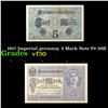 Image 1 : 1917 Imperial germany 5 Mark Note P# 56B Grades vf++