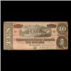 Image 2 : 1864 $10 Confederate Note, T68 Grades xf+