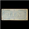 Image 3 : 1864 $10 Confederate Note, T68 Grades xf+